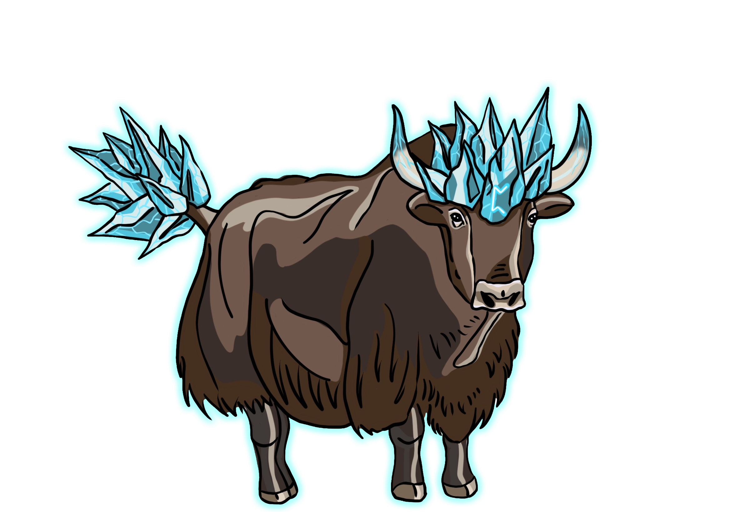 Character Art 9: Glacial Yak