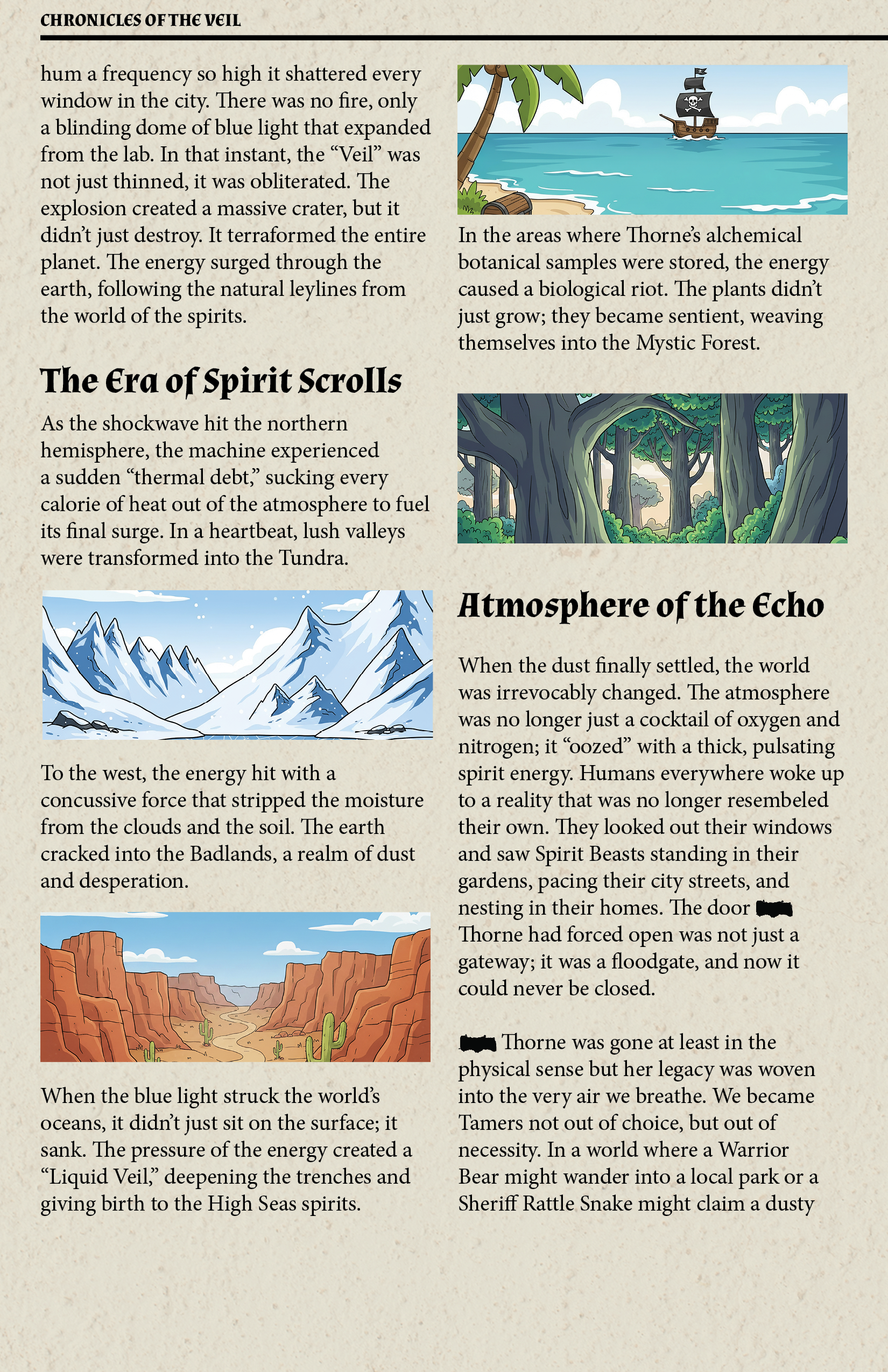 Editorial Spread Left