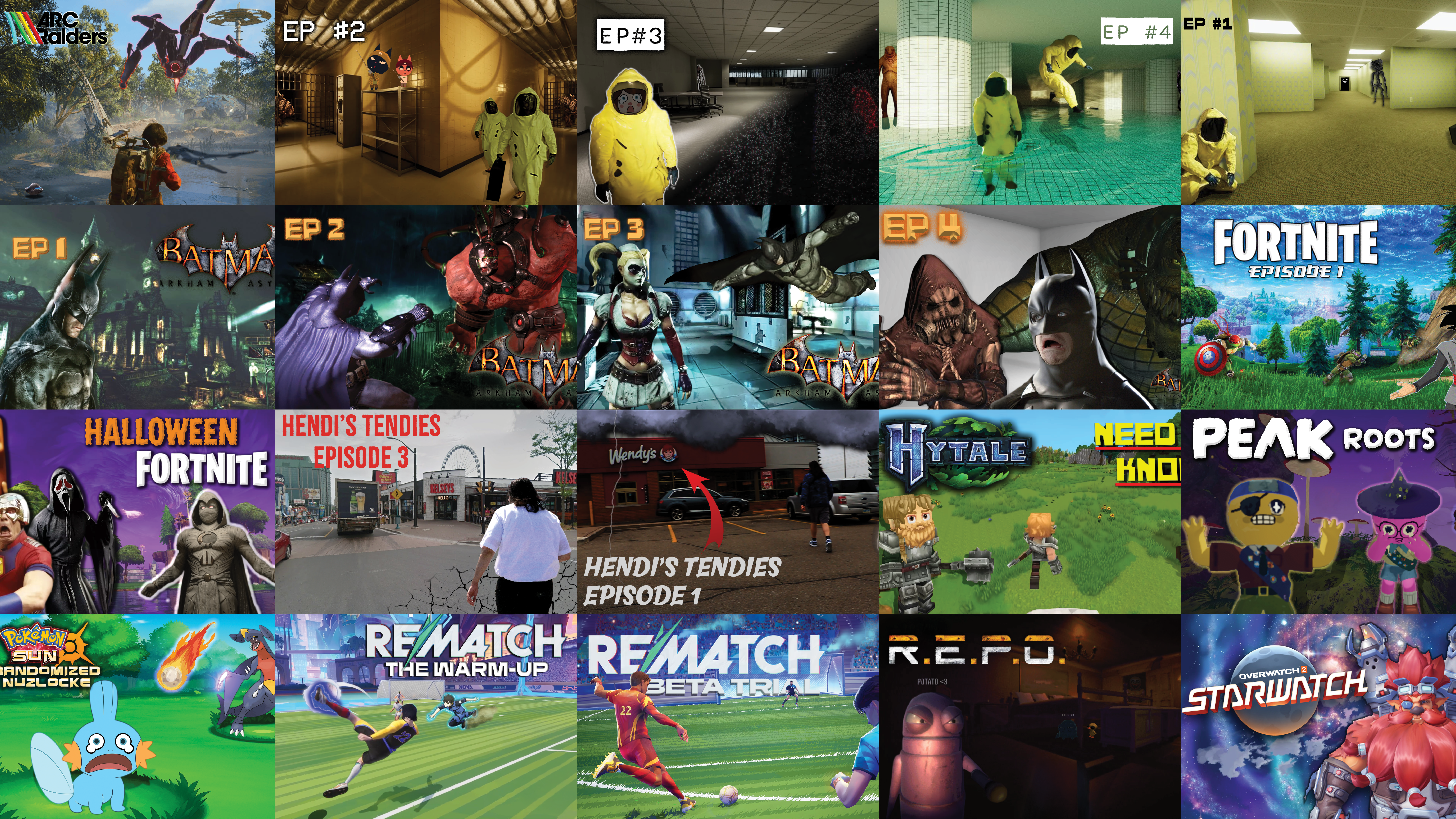 Video Thumbnail Collage