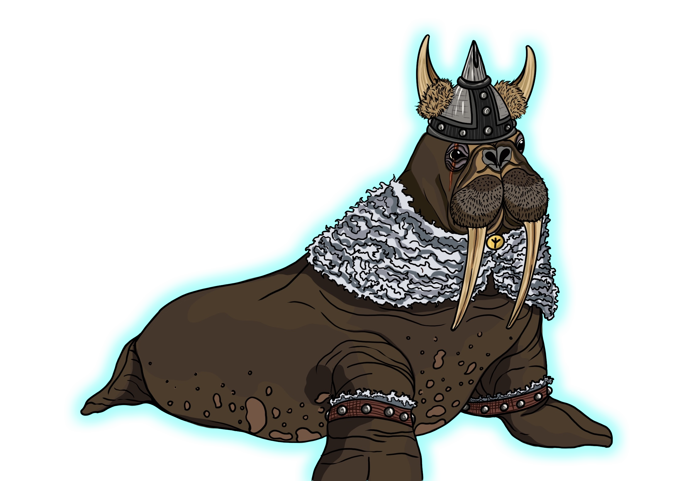 Character Art 6: Viking Walrus